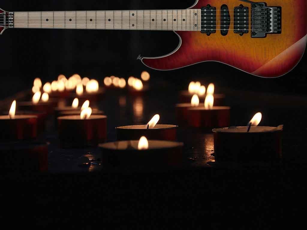 DickieFredericksGuitaristVeroBeachFloridaCandles