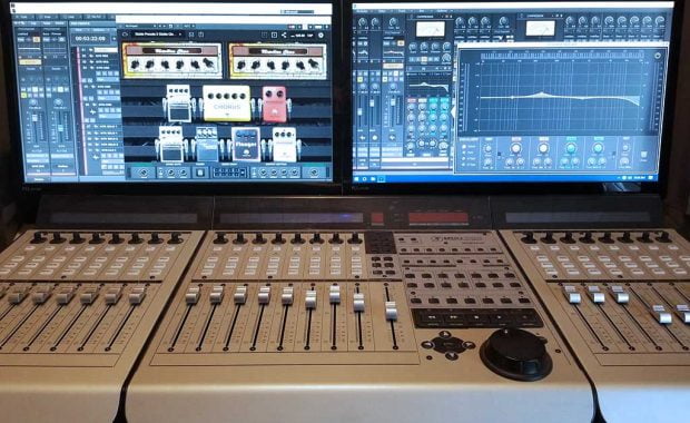Mixing Board Dickie Fredericks Studio