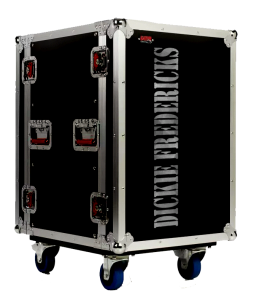 Dickie Fredericks Logo Guitarist Singer Songwriter, Producer - RoadCase