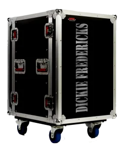 Dickie Fredericks Logo Guitarist Singer Songwriter, Producer - RoadCase