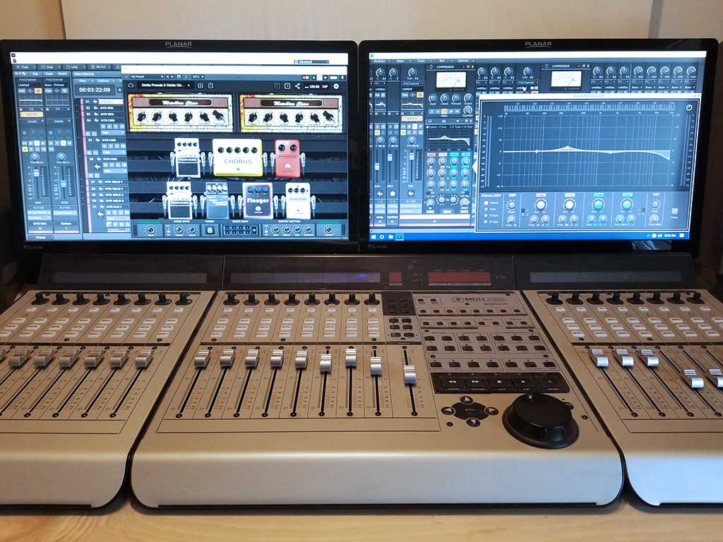 Mixing Board Dickie Fredericks' Studio