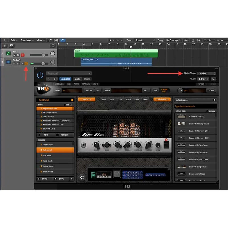 TH3-Overloud Pre-amp and effects software